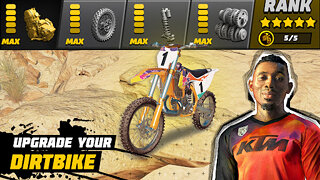 Snímek obrazovky aplikace Dirt Bike Unchained: MX Racing