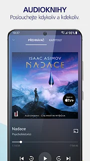 O2 Knihovna - snímek obrazovky