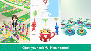 Pikmin Bloom - snímek obrazovky