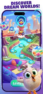 Snímek obrazovky aplikace Angry Birds Dream Blast