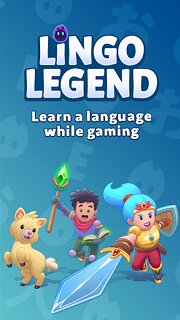 Snímek obrazovky aplikace Lingo Legend Language Learning