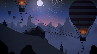 Snímek obrazovky aplikace Alto's Odyssey