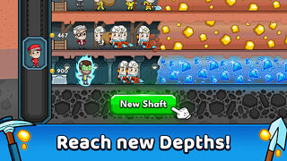 Snímek obrazovky aplikace Idle Miner Tycoon