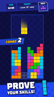 Snímek obrazovky aplikace Tetris® - Block Puzzle Game