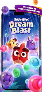 Snímek obrazovky aplikace Angry Birds Dream Blast