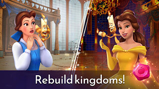 Disney Princess Majestic Quest: Match 3 & Decorate - snímek obrazovky