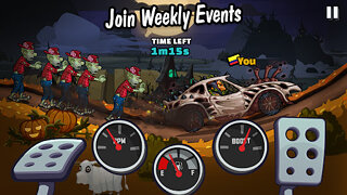 Snímek obrazovky aplikace Hill Climb Racing 2
