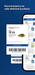 Clubcard Tesco Czechia - snímek obrazovky