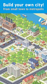 Snímek obrazovky aplikace Pocket City