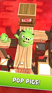 Angry Birds AR: Isle of Pigs - snímek obrazovky
