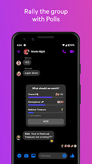 Messenger - snímek obrazovky