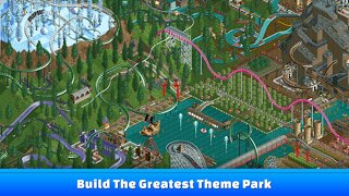 Snímek obrazovky aplikace RollerCoaster Tycoon® Classic