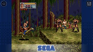 Snímek obrazovky aplikace Golden Axe Classics