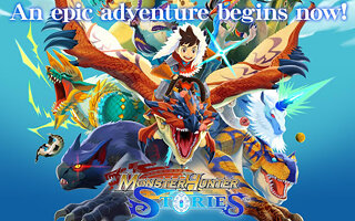 Snímek obrazovky aplikace Monster Hunter Stories