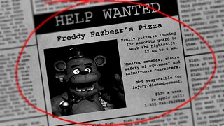 Five Nights at Freddy's - snímek obrazovky