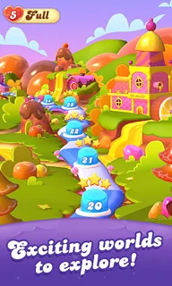 Candy Crush Friends Saga - snímek obrazovky