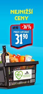 Snímek obrazovky aplikace Můj Albert