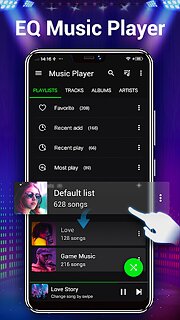 Box Music Player - snímek obrazovky