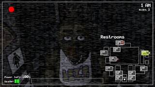 Snímek obrazovky aplikace Five Nights at Freddy's