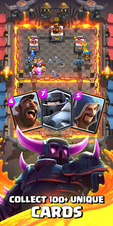 Snímek obrazovky aplikace Clash Royale