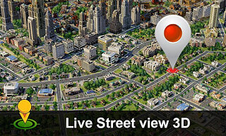 Street View Live Map - snímek obrazovky
