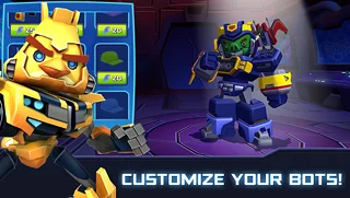 Angry Birds Transformers - snímek obrazovky