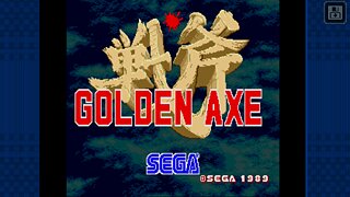 Golden Axe Classics - snímek obrazovky