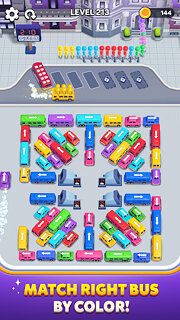 Snímek obrazovky aplikace Bus Out