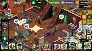 Snímek obrazovky aplikace Addams Family: Mystery Mansion
