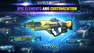 Snímek obrazovky aplikace Shadowgun Legends: Online FPS