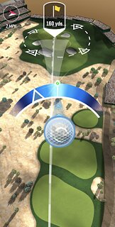 Snímek obrazovky aplikace PGA TOUR Golf Shootout