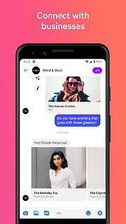 Messenger - snímek obrazovky