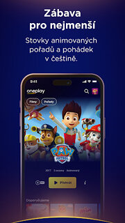 Snímek obrazovky aplikace Oneplay