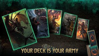 Snímek obrazovky aplikace GWENT: The Witcher Card Game