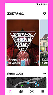 Signal Festival - snímek obrazovky