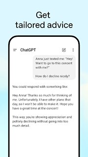 Snímek obrazovky aplikace ChatGPT