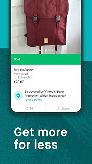 Vinted: Buy & sell marketplace - snímek obrazovky