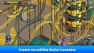 Snímek obrazovky aplikace RollerCoaster Tycoon® Classic