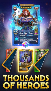 Snímek obrazovky aplikace Empires & Puzzles: Match-3 RPG