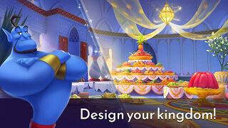 Snímek obrazovky aplikace Disney Princess Majestic Quest: Match 3 & Decorate