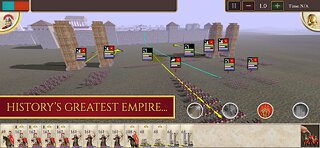 Snímek obrazovky aplikace ROME: Total War
