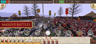 Snímek obrazovky aplikace ROME: Total War