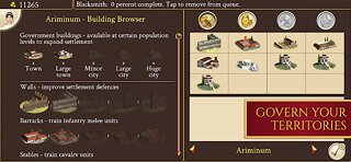 Snímek obrazovky aplikace ROME: Total War