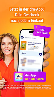 Snímek obrazovky aplikace Moje dm