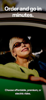 Snímek obrazovky aplikace Bolt: Request a Ride