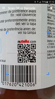 QR & Barcode Scanner - snímek obrazovky