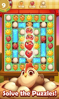Farm Heroes Saga - snímek obrazovky