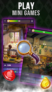 Snímek obrazovky aplikace Harry Potter: Puzzles & Spells