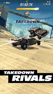 Snímek obrazovky aplikace Fast & Furious Takedown