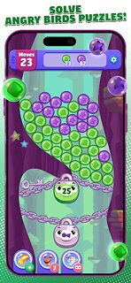 Snímek obrazovky aplikace Angry Birds Dream Blast